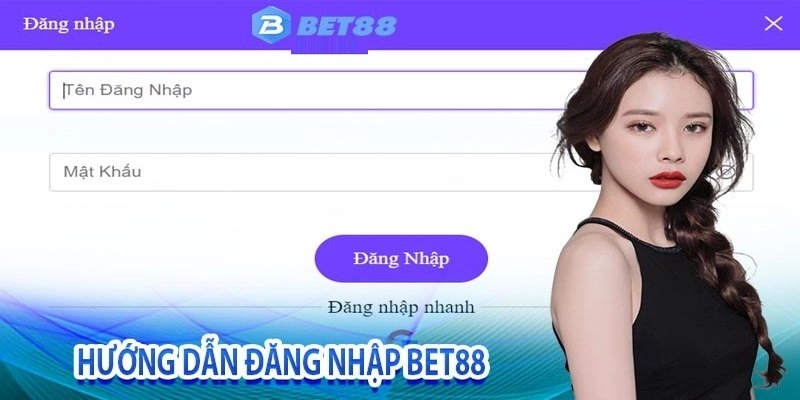 Hướng dẫn newbie đăng nhập Bet88 trên PC